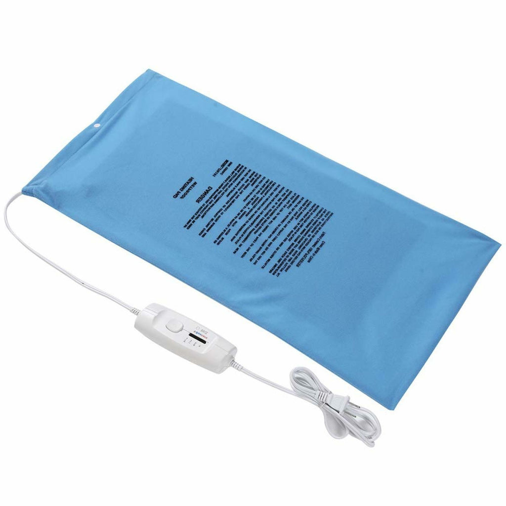 Bluestone King Size Moist/Dry Heating Pad, Blue, 12 x 14